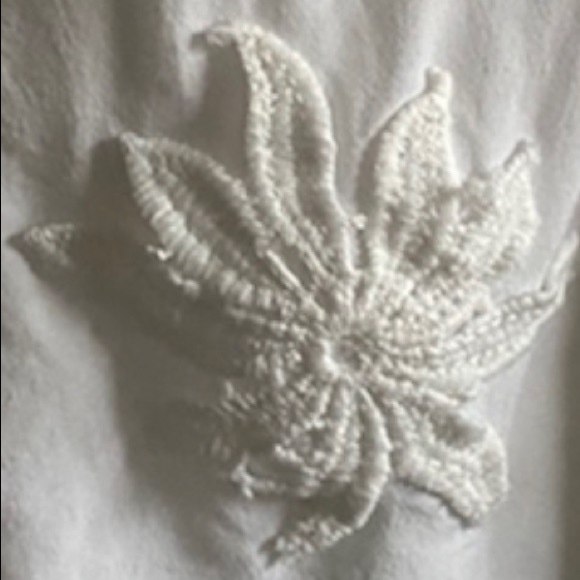 Vintage White Lace Bodice A-Symmetrical Hemmed Sundress / Wedding Dress - Picture 12 of 13